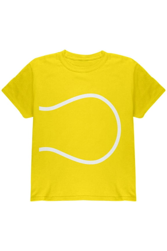 Tennis Ball Costume Youth T Shirt Yellow YSM