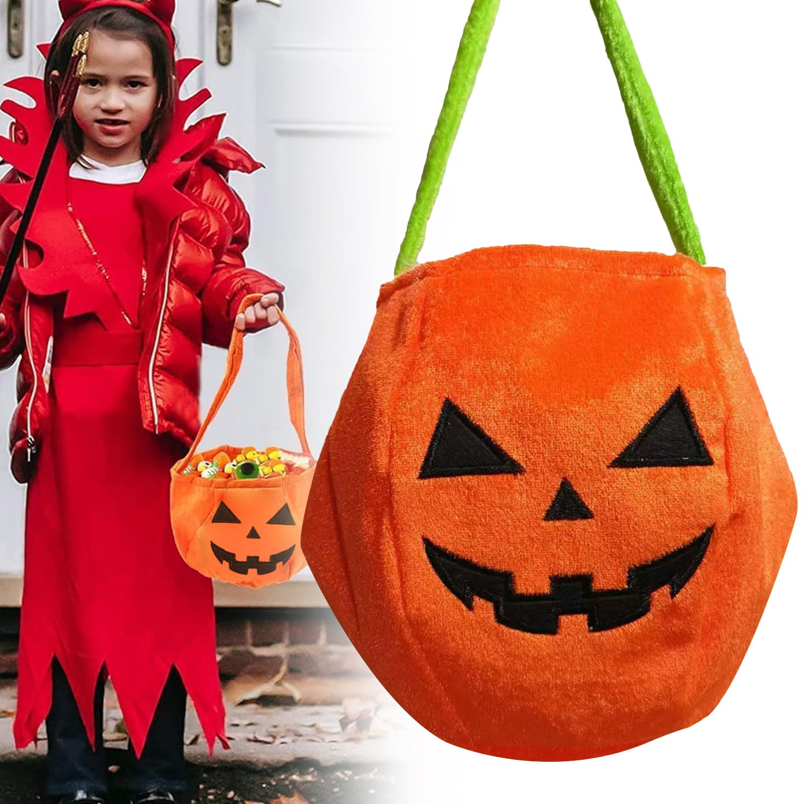 Orange Pumpkin Halloween Bag main image 0