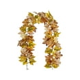 thumbnail image 1 of Halloween Thanksgiving Decorations 5.74Ft Fall Garland Maple Leaf,Artificial Leaf Garland Rattan Hanging Pumpkin Maple Leaf Garland for Home Wedding Fireplace Party Christmas Decorations, 1 of 6