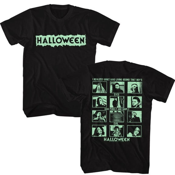 Halloween That Boys Eyes Black Adult T-Shirt