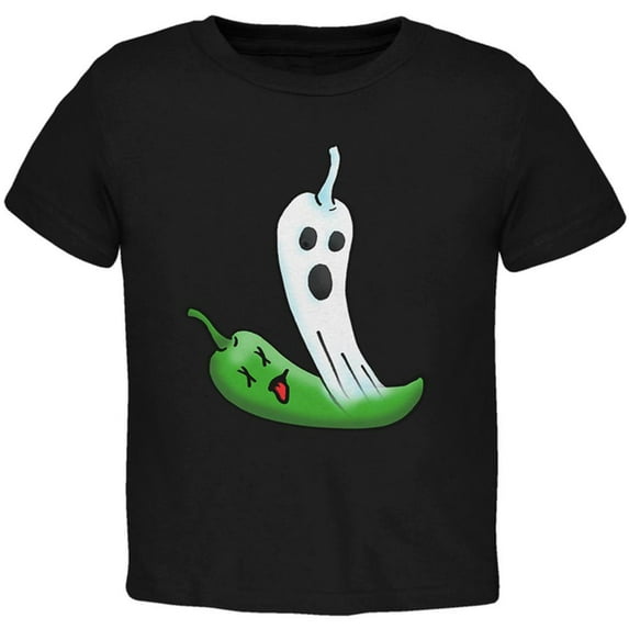 Halloween The Ghost Pepper of Cinco De Mayo Toddler T Shirt Black 3T