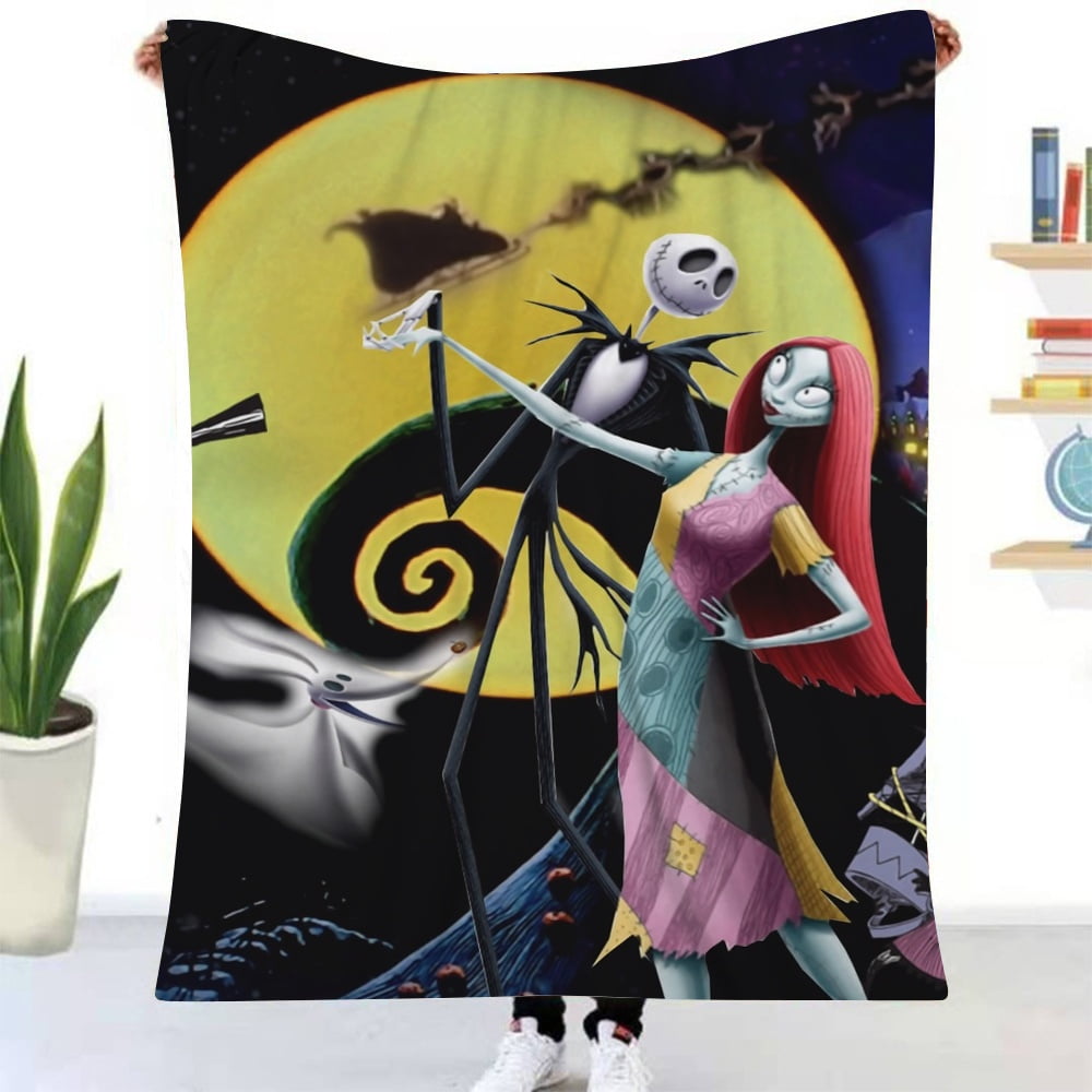 Halloween The Nightmare Before Christmas Blanket Ultra Soft Throw