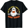 thumbnail image 1 of Halloween The Only Ghost I Know Is The Holy Ghost Christian T-Shirt, 1 of 3