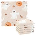 thumbnail image 1 of Halloween Theme 6 Pack Kitchen Cleaning Cloths 11'' x 11'', Super Absorbent, Soft Double Layer Plush for Dish and Surface Cleaning, 1 of 9