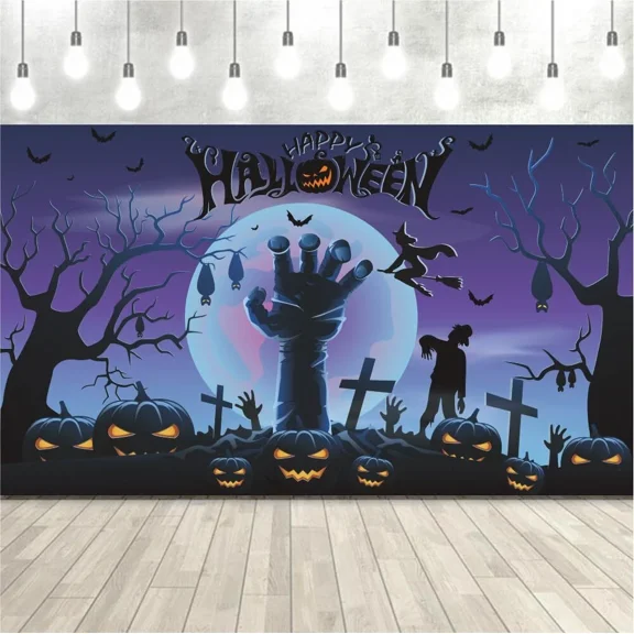 Halloween Theme Backdrop Photography Background For Party Decor Photo Studio