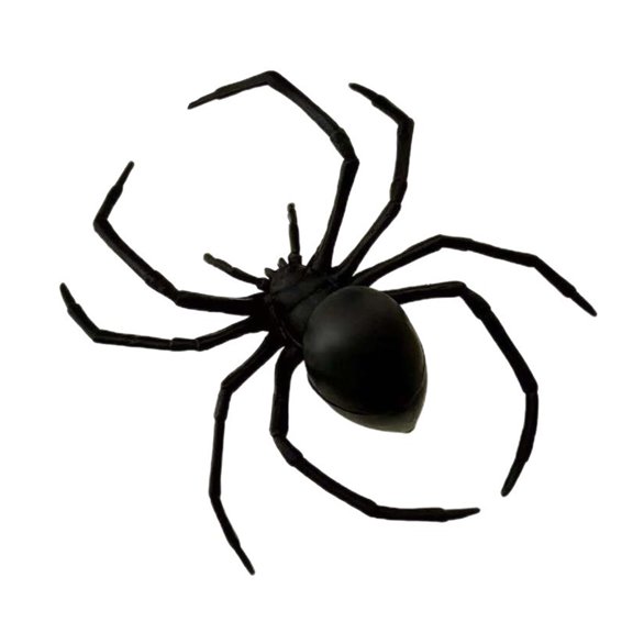 Halloween Theme Black Spiders Hairpin Hair Styling Accessory Strong Hold Barrette For Festival Cosplay Event Essential