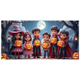 thumbnail image 1 of Halloween Theme Kids Banner Pumpkin Decoration Ghost Costume Witch Hat for Halloween Party Outdoor Decoration Night Celebration, 1 of 9