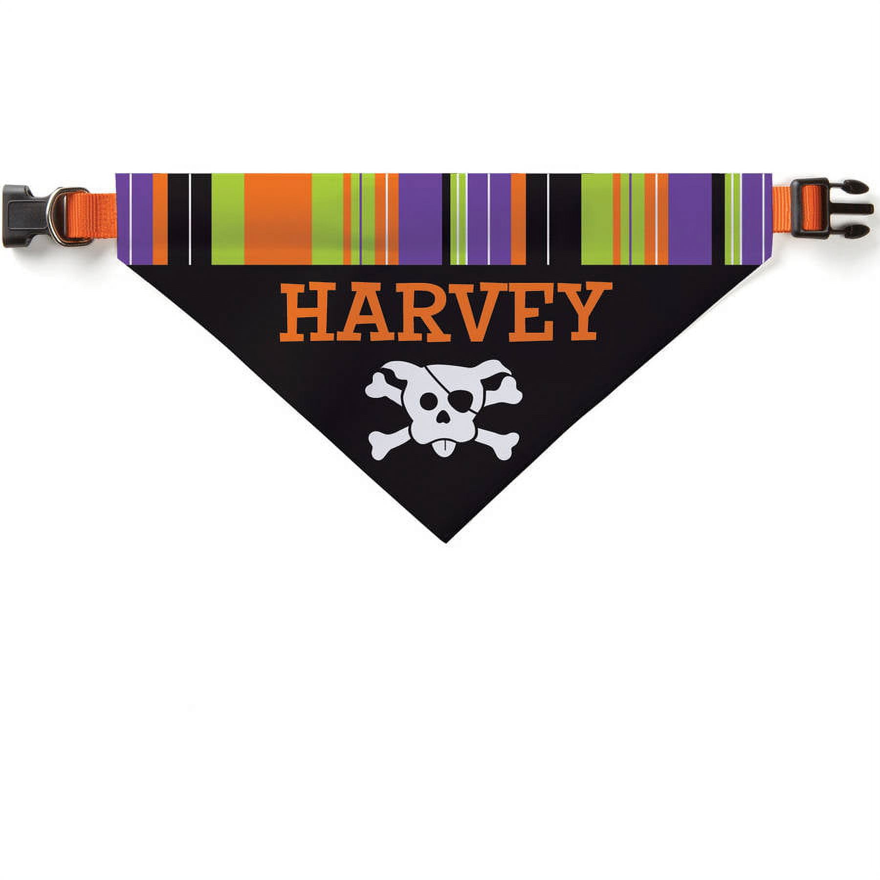 Halloween Theme Personalized Dog Bandana Collar Cover