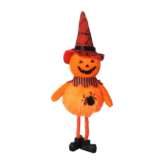 Halloween Theme Scary Dolls Hanging, Pumpkin Witch Ghost Black Cats Plush Hanging Decoration For Halloween Party Haunted House Bar Holiday Decoration Children'S Gifts