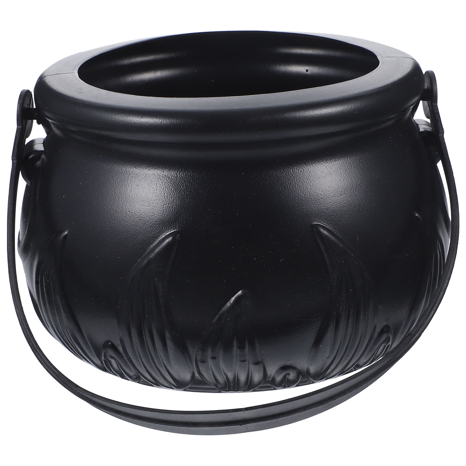 Halloween Themed Decorations Large Size Witch Bucket Plastic Round