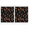 thumbnail image 1 of Halloween Themed Dish Towels Set of 2, 18x26 Soft Absorbent Kitchen Towels with Witch Ghost Pumpkin Prints, Cute Tea Towels for Fall Kitchen, Bar or Holiday Home Decor, 1 of 9