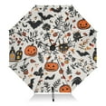 thumbnail image 1 of Halloween Themed Elements Extra Large Automatic Umbrella, UV Protection, Waterproof, Auto Open and Close, 1 of 7