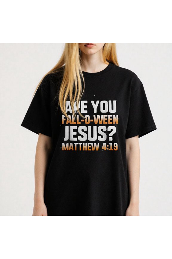 Halloween Themed Graphic for Men and Women Funny Fall O Ween Casual Tee print T Shirt