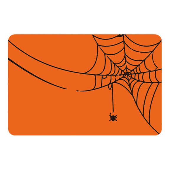 Halloween-Themed Rug, Absorbent and Quick-Drying, Stain-Resistant and Wear-Resistant, Suitable for Living Room, Bathroom and Kitchen Decor (19.7*31.5 Inches).