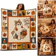 thumbnail image 1 of Halloween Throw Blanket Fleece Throw Blanket Plush Throw Blanket for Couch Bed Soft Cozy Halloween Decor Blanket, 1 of 6