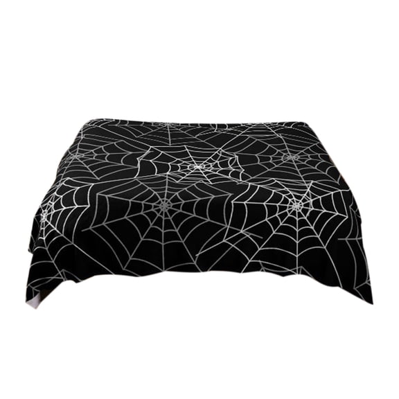 Halloween Throw Blanket, Gothic Spider Web Pattern Blankets, Goth Spooky Gifts for Women Flannel Blanket for Home Living Room Couch Bed Chair Dorm Decor, 40"x28"