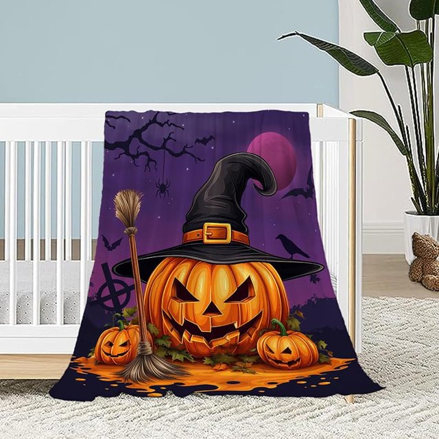 Halloween Throw Blanket Vintage Skull Throw Blanket Halloween