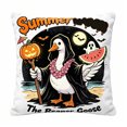 thumbnail image 1 of Halloween Throw Pillow Covers 18x18 Inch, Rustic Linen Printed Decorative Square Pillowcases, Farmhouse Holiday Cushion Covers for Couch Sofa Living Room Bedroom Outdoor Home Decor, 1 of 6