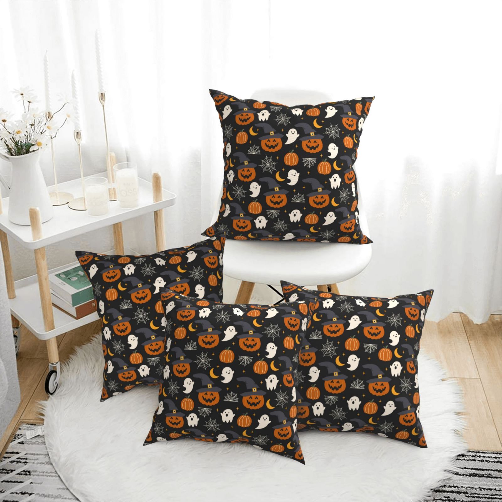 Halloween Throw Pillow Covers