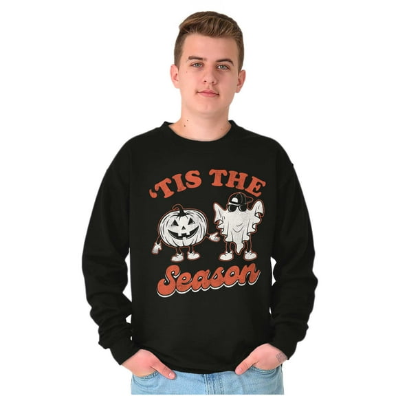 Halloween Tis The Spooky Season Unisex Plus Fleece Graphic Sweatshirt Brisco Brands 5X