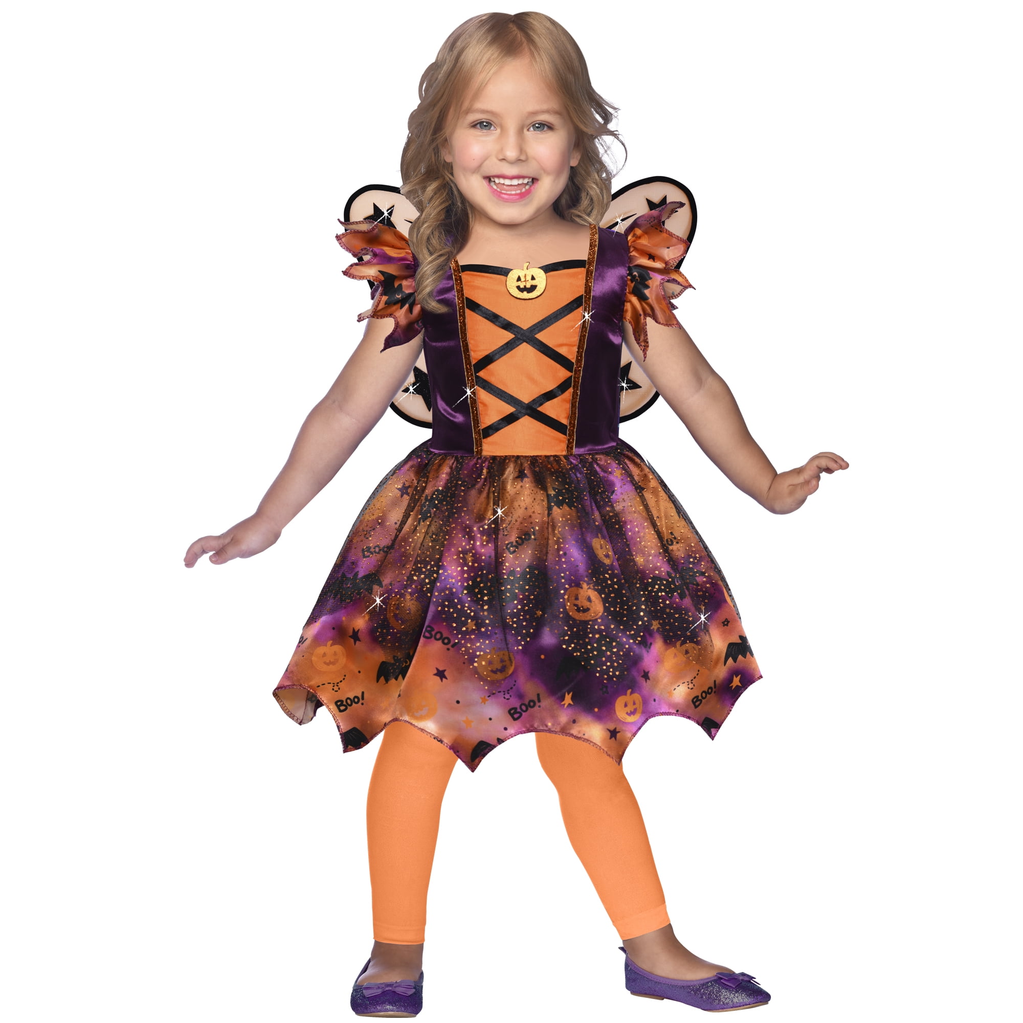 Halloween Toddler Girls’ Fairy Costume, by Way to Celebrate, Size 2T