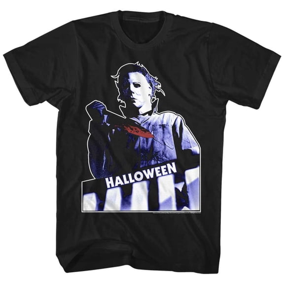 Halloween Top Floor Black Adult T-Shirt 2Xlt