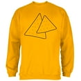 thumbnail image 1 of Halloween Tortilla Chips Food Costume Mens Sweatshirt Gold X-LG, 1 of 1