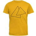 thumbnail image 1 of Halloween Tortilla Chips Food Costume Mens T Shirt Gold 3X-LG, 1 of 1