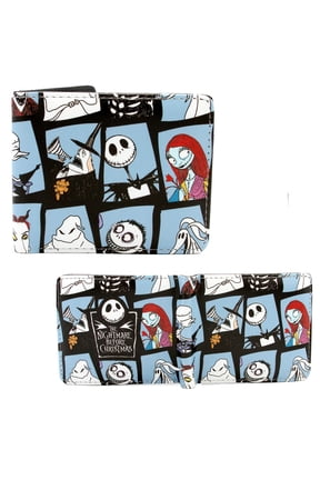Halloween Town - Nightmare Before Christmas 4x5" Bi-Fold Wallet