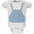 thumbnail image 1 of Halloween Train Engineer Costume White Soft Baby One Piece - 18-24 months, 1 of 1