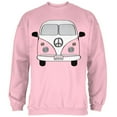 thumbnail image 1 of Halloween Travel Bus Costume Camper Adventure Mens Sweatshirt Light Pink X-LG, 1 of 1