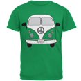 thumbnail image 1 of Halloween Travel Bus Costume Camper Adventure Mens T Shirt Irish Green LG, 1 of 1