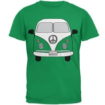 Halloween Travel Bus Costume Camper Adventure Mens T Shirt Irish Green X-LG
