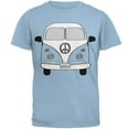 thumbnail image 1 of Halloween Travel Bus Costume Camper Adventure Mens T Shirt Light Blue 3X-LG, 1 of 1