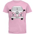 thumbnail image 1 of Halloween Travel Bus Costume Camper Adventure Mens T Shirt Light Pink LG, 1 of 1