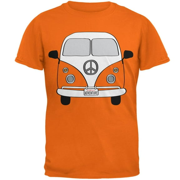 Halloween Travel Bus Costume Camper Adventure Mens T Shirt