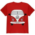 thumbnail image 1 of Halloween Travel Bus Costume Camper Adventure Youth T Shirt Red Youth X-SM, 1 of 2