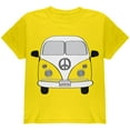 thumbnail image 1 of Halloween Travel Bus Costume Camper Adventure Youth T Shirt Yellow YLG, 1 of 2