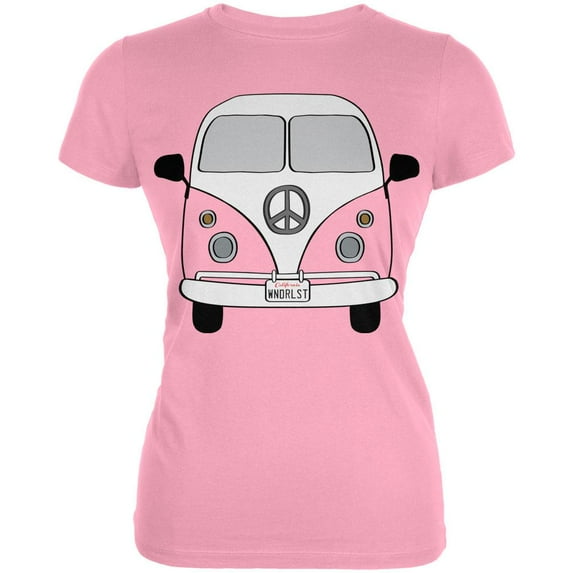 Halloween Travel Bus Costume Camper Wanderlust Juniors Soft T Shirt