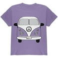 thumbnail image 1 of Halloween Travel Bus Costume Camper Wanderlust Youth T Shirt Violet YSM, 1 of 1