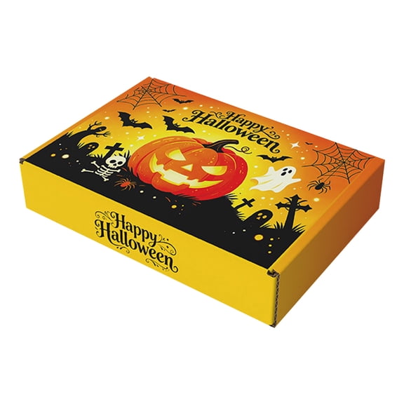 Halloween Treat Boxes with Halloween Prints,Candy Boxes for Party for Kids Party Favors,Halloween Party Favors for Halloween Party,1 Pack