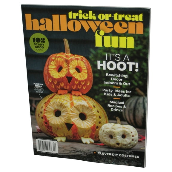 Halloween Trick-Or-Treat Fun Pumpkin Mania (2024) Magazine Book