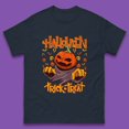 thumbnail image 1 of Halloween Trick Or Treat Pumpkin Character Halloween Scary Evil Pumpkin Mens Tee Top, 1 of 5