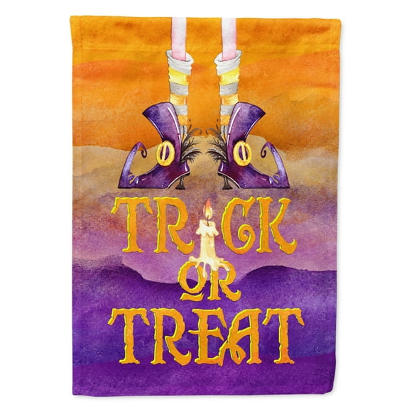 Halloween Trick Witches Feet Garden Flag