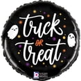 thumbnail image 1 of Halloween Trick or Treat Ghosts 18" Balloon, 1ct, 1 of 2