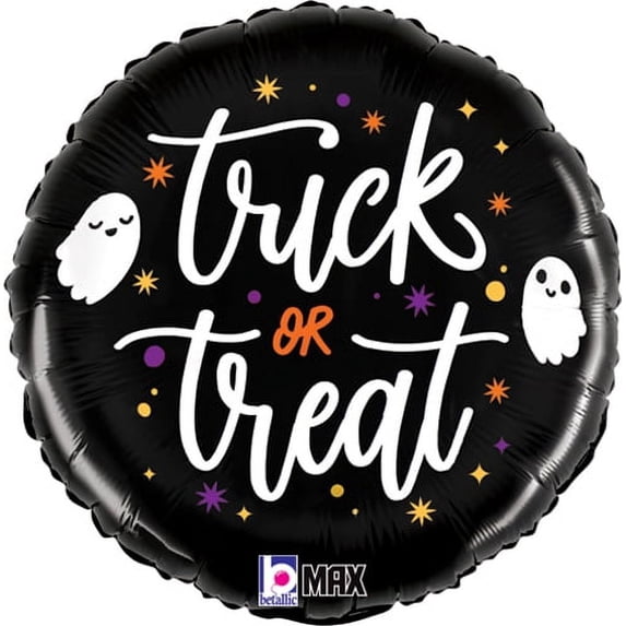 Halloween Trick or Treat Ghosts 18" Balloon, 1ct