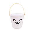 thumbnail image 1 of Halloween Trick or Treat Pumpkin Bucket, Jack O Lantern Candy Basket for Trick or Treating,Halloween Pails with Handle for Kids Party Supplies Props, 1 of 8