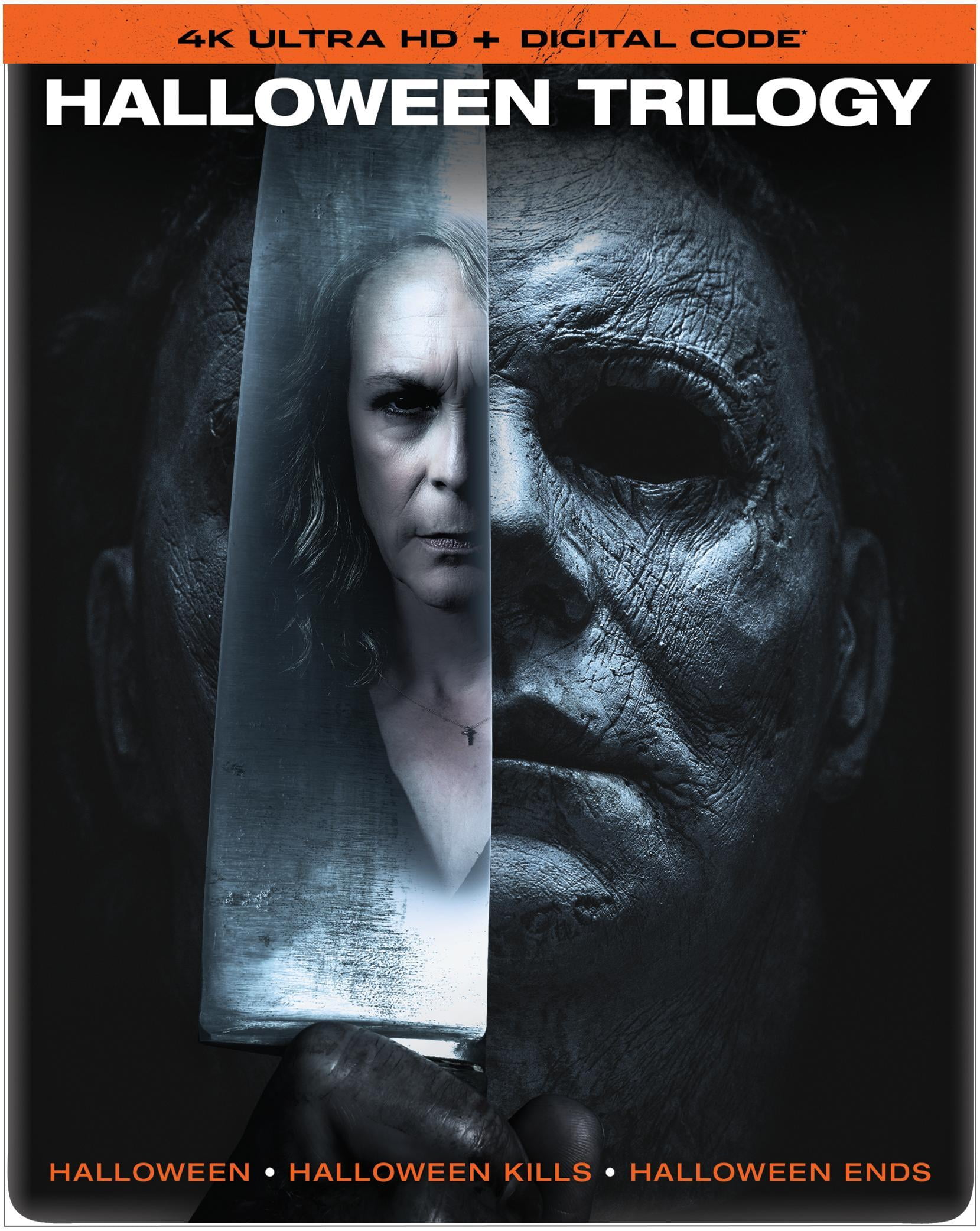 Halloween Trilogy (Walmart Exclusive) (Steelbook) (4K Ultra HD + Blu-ray + Digital Copy), Horror, Universal