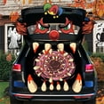 thumbnail image 1 of Halloween Trunk or Treat, Large Halloween Car Decorations kit, Monster Face Decor for SUV and Truck Car Sticker, for Garage Door Decor, Party Supplies for Outdoor, 1 of 8