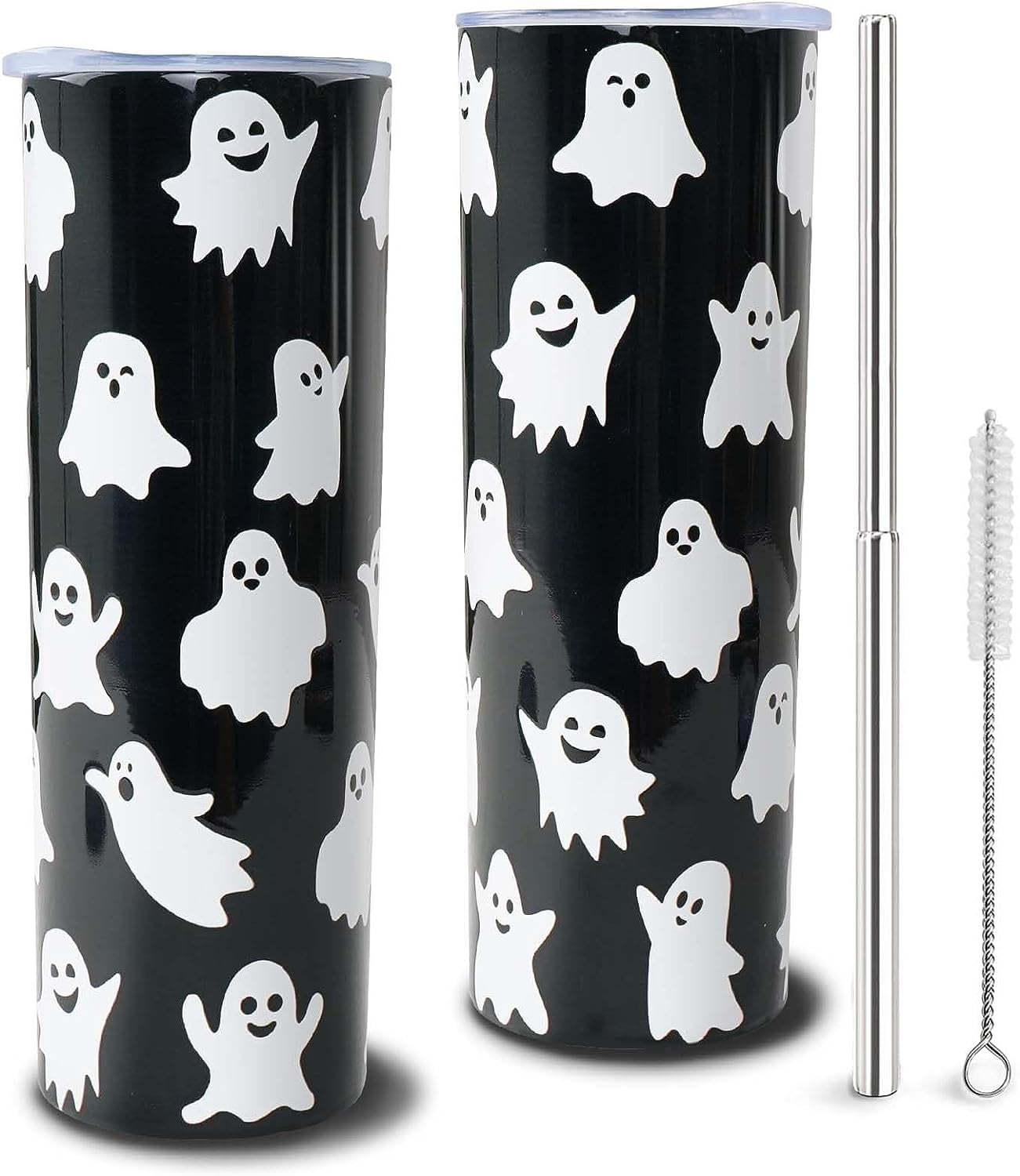 Halloween Tumbler Halloween Gifts for Women, ghost cups gothic Tumblers  with Lids and Straw, witch tumbler Iced Coffee Travel Halloween Cup Unique  Birthday Gift pumpkin cup 